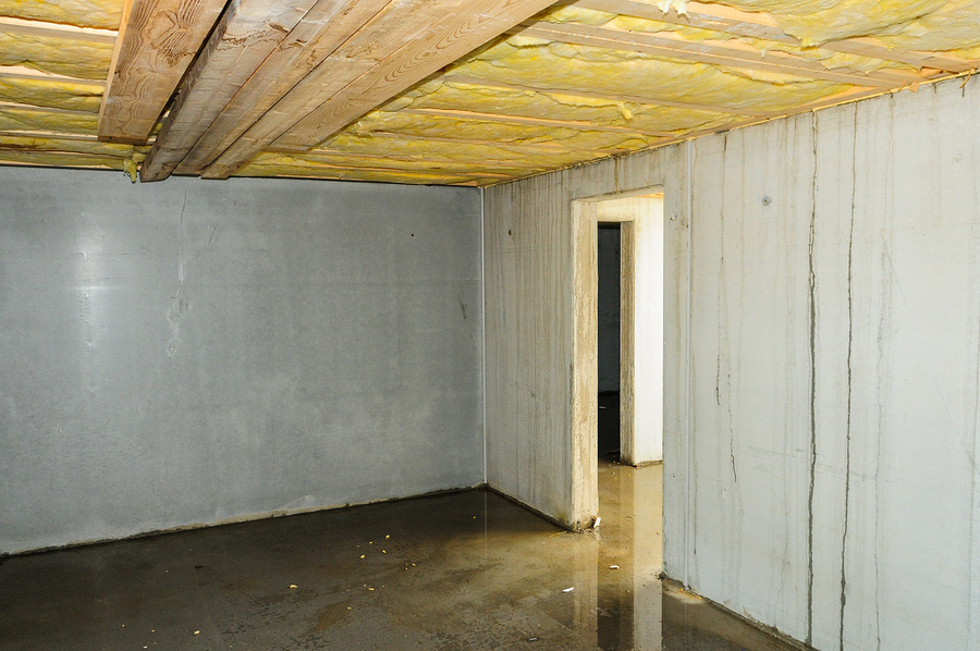 moisture in basement