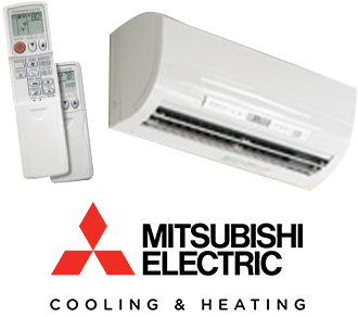 A Mitsubishi ductless system