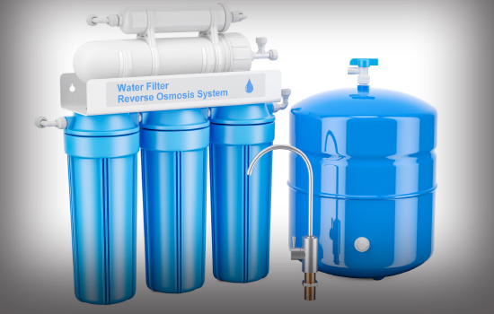 A reverse osmosis water treatment system