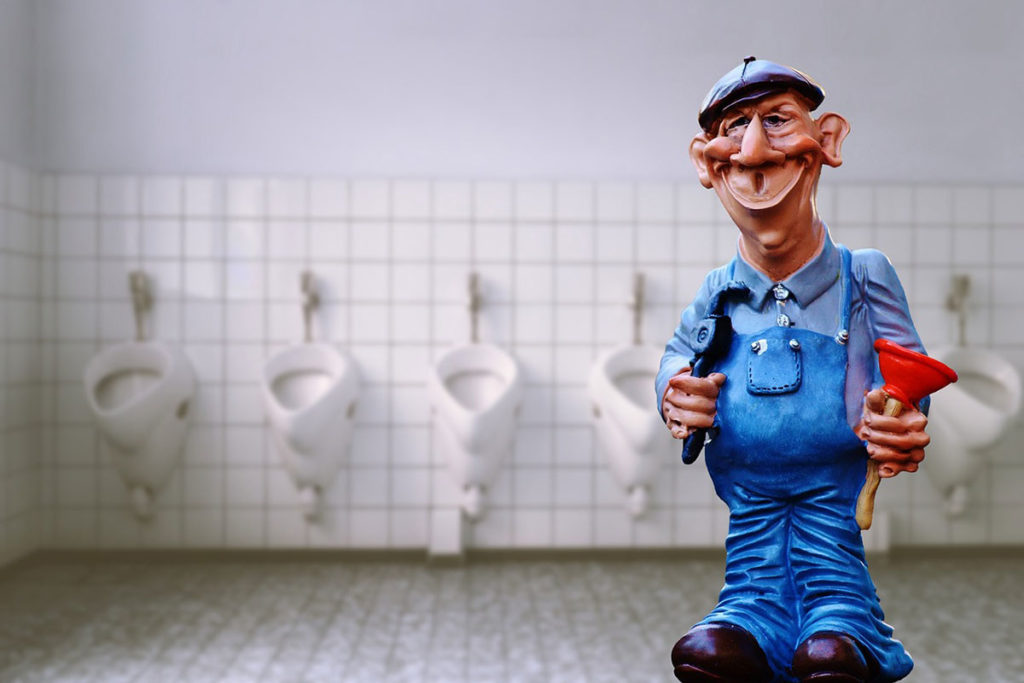 plumber toilet