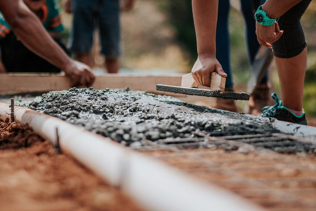 Slab foundation in Raleigh, NC