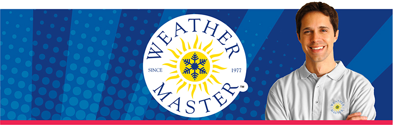 Weather Master landing page banner