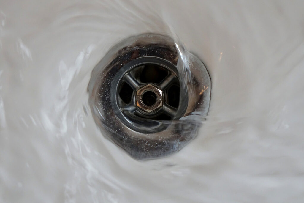 shower-drain-not-draining